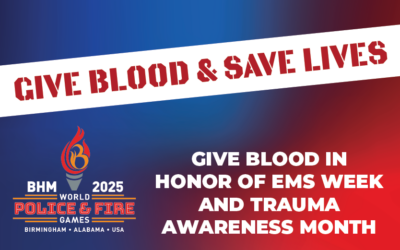 EMS Week Blood Drive – Fire Department