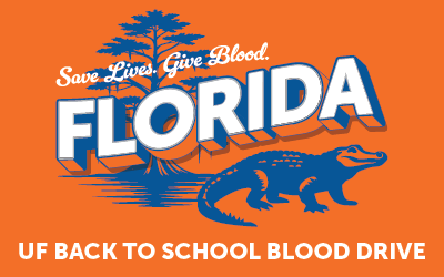 2025 UF Health Back to School Blood Drive